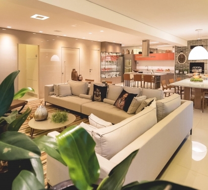 Residencial Tijuca - Apartamento 3 quartos, 3 suítes, 2 vagas de garagem. Parque Lozandes - Goiânia